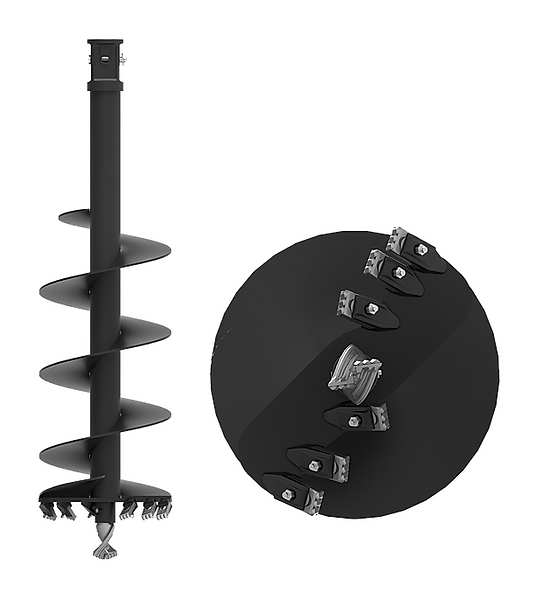 heavy-duty earth auger bit designed