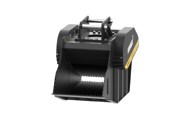Vanrock bucket crusher attachment