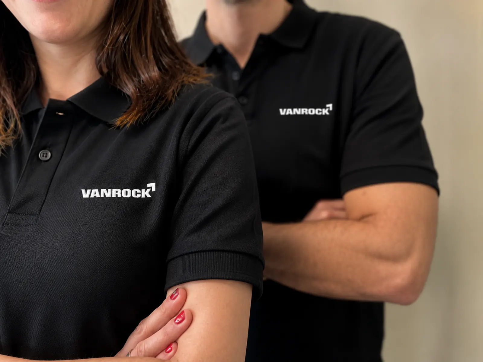 VANROCK team members in VANROCK workwear